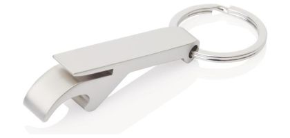 Keyring Bottle Opener - Silver