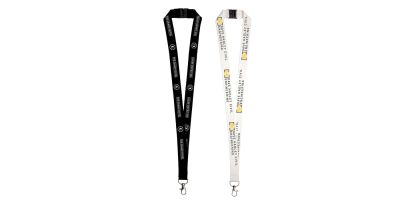 Bamboo Lanyard with Metal Clip