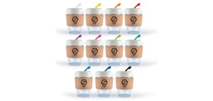Vienna Glass Eco Coffee Cup / Cork Band