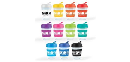 Vienna Glass Coffee Cup / Flip Lid