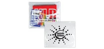 Large Pvc Pouch / Organiser With Clear Slider