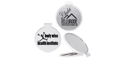 Reflections Round Folding Mirror