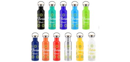 Chat Recycled Aluminium Drink Bottle