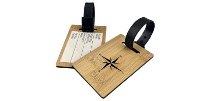 Bamboo Luggage Tag