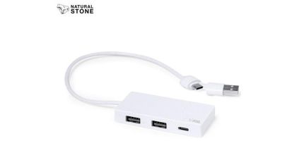 Nagent USB Hub Made in Natural Stone