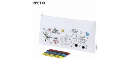 Flemenk Pencil Case Christmas Design (RPET)
