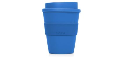 Eco Coffee Cup Plastic Cup2Go 356ml - Blue