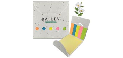 Daisy Seed Sticky Note Pad
