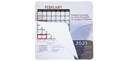 Calendar Mouse Mat (230mm x 190mm)