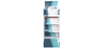 Self Assembly Premium Cardboard Floor Display
