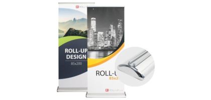 Double Sided Pull Up Banner (85 x 200cm)