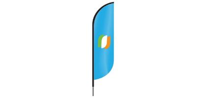 Medium(70.4*300cm) Convex Feather Banners