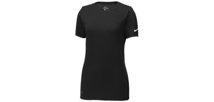 Nike Ladies Dri-FIT Cotton/Poly Scoop Neck Tee