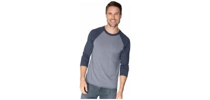 Unisex Tri-Blend 3/4 Raglan