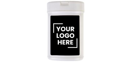 Antibacterial Wipes Oval Desk Canister
