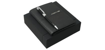 Set Cerruti 1881 (ballpoint Pen & Leather Wallet)
