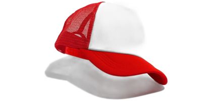 Half Mesh Trucker Cap - Two Tone