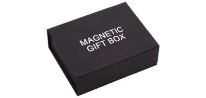 Black Gift Box: Magnetic