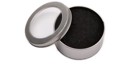 Tin Gift Box: Round With Window