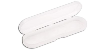 Clear Plastic Case: Round Corner Long
