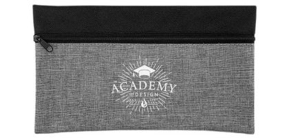 Large Two-Tone Pencil Case