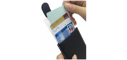 PU Card Holder with RFID Protection
