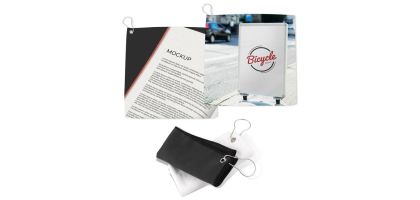 Full Size Sublimation Square  Golf Towel