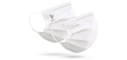 Sublimation Disposable White Mask - Adult Size