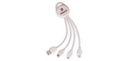 Wheat Straw Charging Cable - Round Shape