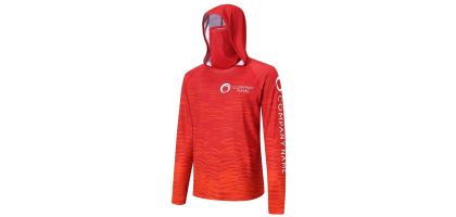 Men's Polyester Spandex Sublimated Sun Protection Hoodie