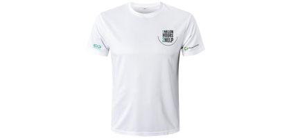 Unisex Adults RPET Sublimated Round-collar Tee Shirt