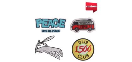 Custom woven patches