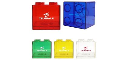 Square Block Coin Bank