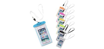 Universal Fluorescent Armband Cover Waterproof Phone Bag
