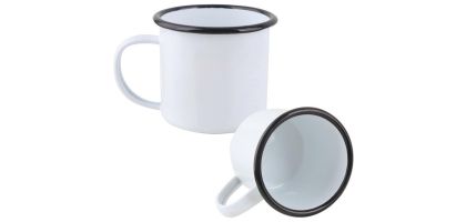 350ml Enamel Camping Mug