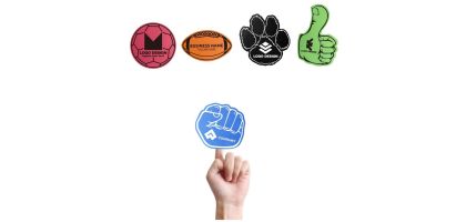 Mini Foam Mitt