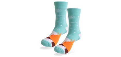 Crew Thermal Custom Pattern Socks
