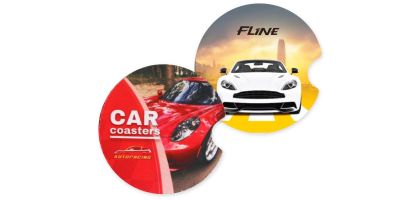 Full colour Car Coaster
