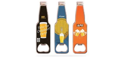 Bottle Shaped Opener Fridge Magnet