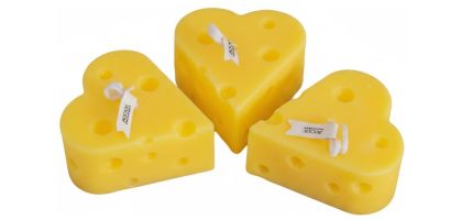 Heart Shape Cheese Candles