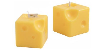 Square Shape Cheese Candles