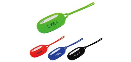 Coloured Silicone Luggage Tag