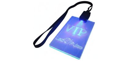 LED Lanyard with regular cable