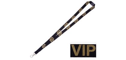 VIP Lanyard Gold