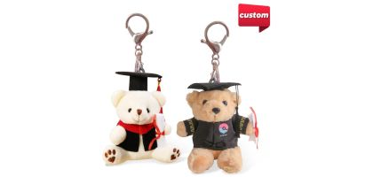 Custom Graduation Bear Keyrings