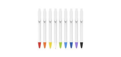 Fan Pen - Creamy White Barrel