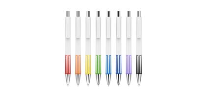 Colouful Pen - Creamy White barrel