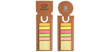 Bookmark Ruler Sticky Note Pad