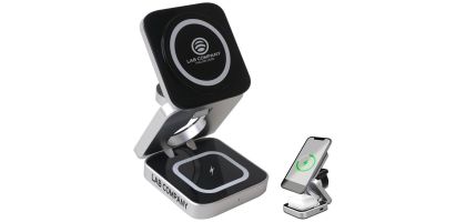 Standard 3 in 1 Foldable Wireless Charger Stand