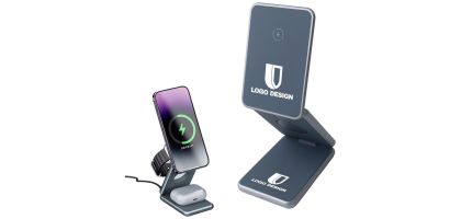 Premium 3 in 1 Foldable Wireless Charger Stand